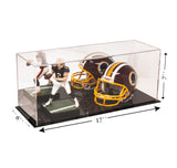 Acrylic Deluxe Table Top Display Case with UV Protection<br>Large Rectangle Box<br><sub>17" x 6" x 7" (A019-DS), Display Case, Better Display Cases, Better Display Cases - Better Display Cases