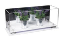 Acrylic Versatile Trucks, Trains and Rockets Display Case  17 X 6 X 7 Mirror No Wall Mounts (A019/V46)