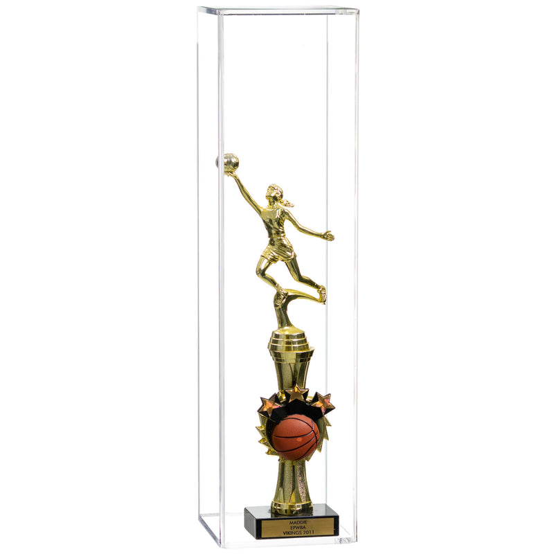 Clear Table Top Trophy Display Case
