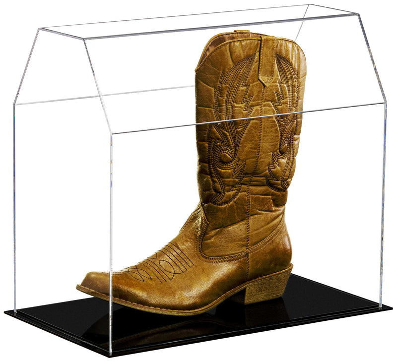 Acrylic Cowboy Boot Display Case
