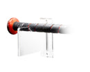 Horizontal baseball bat wall mount bracket