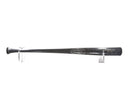 Clear acrylic baseball bat wall mount display