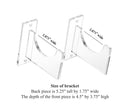 Baseball bat display stand for full-size bats