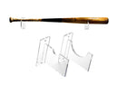 Horizontal baseball bat wall mount bracket