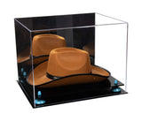 Acrylic Cowboy Hat Display Case - Mirror 16" x 13" x 12" (V61B/A024-B)