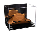 Acrylic Cowboy Hat Display Case - Mirror 16" x 13" x 12" (V61B/A024-B)