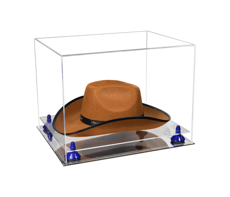 Acrylic Cowboy Hat Display Case - Clear 16" x 13" x 12" (A024-B/V61B)