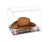 Acrylic Cowboy Hat Display Case - Clear 16" x 13" x 12" (V61B/A024-B)