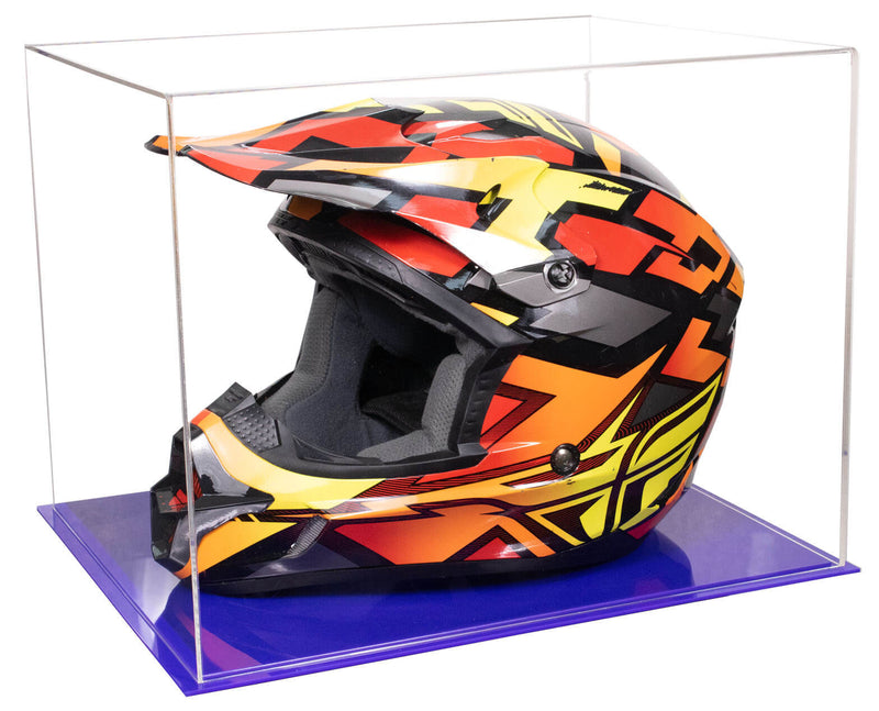 Acrylic Motorcycle Helmet Display Case Helmet Display Case - Clear (A024-B/V61B)