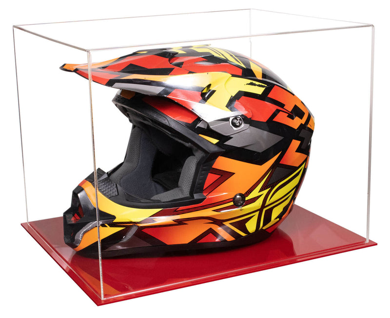 Acrylic Motorcycle Helmet Display Case Helmet Display Case - Clear (A024-B/V61B)