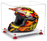 Motorcycle Nascar or Motocross Racing Helmet Display Case - Clear (A024/V61)