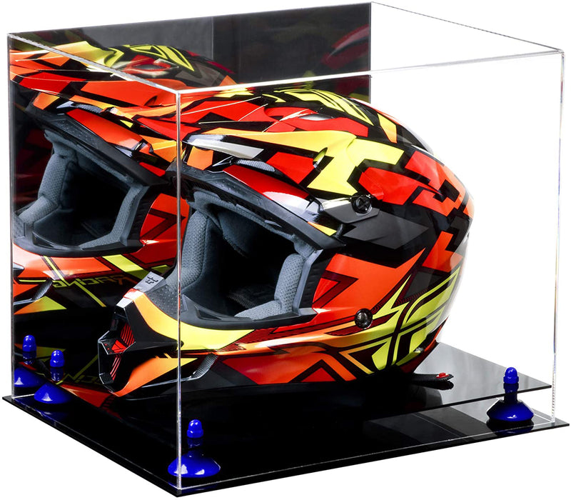 Motorcycle Nascar or Motocross Racing Helmet Display Case - Mirror (A024/V61)