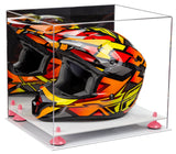 Motorcycle Nascar or Motocross Racing Helmet Display Case - Mirror (A024/V61)