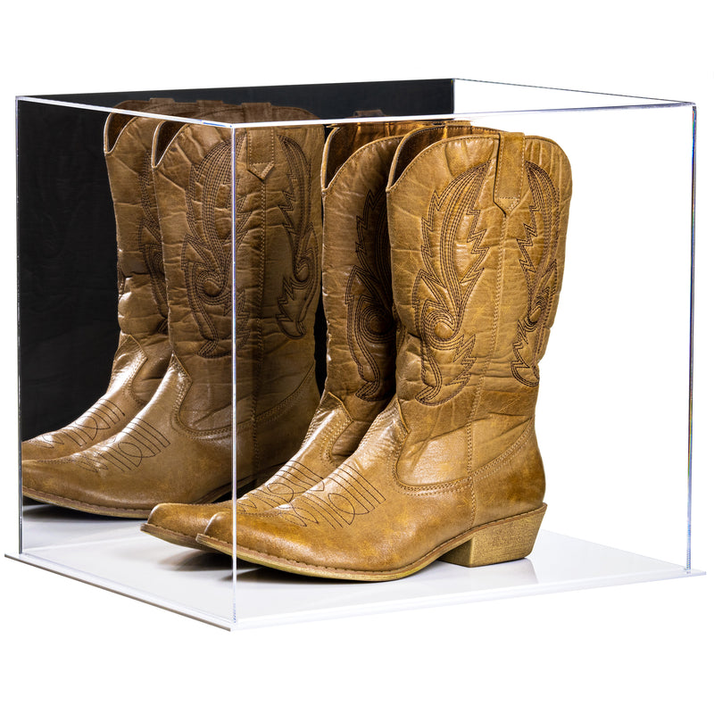 Acrylic Cowboy Boot Display Case