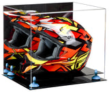 Motorcycle Nascar or Motocross Racing Helmet Display Case - Mirror (A024/V61)
