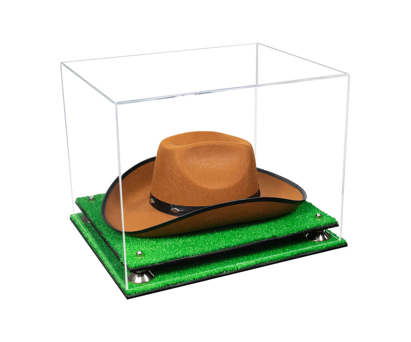 Acrylic Cowboy Hat Display Case - Clear 16" x 13" x 12" (A024-B/V61B)