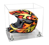 Motorcycle Nascar or Motocross Racing Helmet Display Case - Clear (A024/V61)