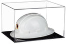Clear Acrylic Large Helmet - Large Safety Helmet Display Case - Clear (A082/V13)