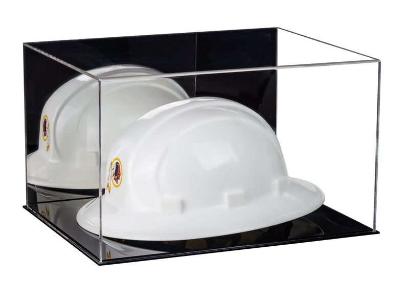 Acrylic Large Helmet - Large Safety Helmet Display Case - Mirror (V13/A082)