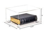 Acrylic Book Display Case with Risers 15.25 X 12 X 8 - Clear (A026/V12)