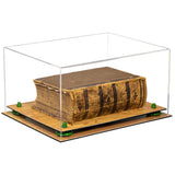 Acrylic Book Display Case with Risers 15.25 X 12 X 8 - Clear (A026/V12)