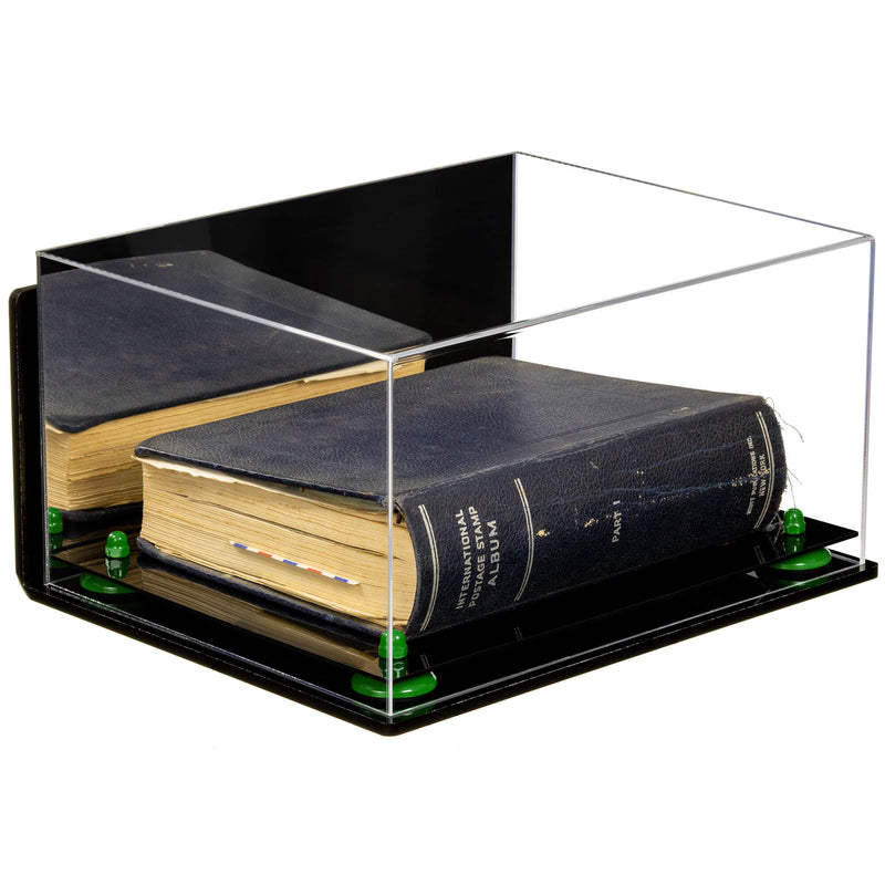 Acrylic Versatile Large Display Case 15.25 x 12 x 8 - Mirror Wall Mounts (A026/V12)