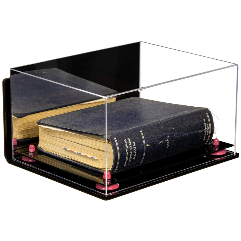 Acrylic Versatile Large Display Case 15.25 x 12 x 8 - Mirror Wall Mounts (A026/V12)