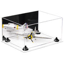 Acrylic Versatile Large Display Case 15.25 x 12 x 8 - Mirror  No Wall Mounts (A026/V12)