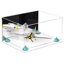 Acrylic Versatile Large Display Case 15.25 x 12 x 8 - Mirror  No Wall Mounts (A026/V12)