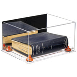 Book Display Case with Risers 15.25 X 12 X 8 - Mirror (A026/V12)