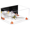 Acrylic Versatile Large Display Case 15.25 x 12 x 8 - Mirror  No Wall Mounts (A026/V12)