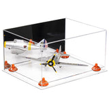 Acrylic Versatile Large Display Case 15.25 x 12 x 8 - Mirror  No Wall Mount (V12/A026)