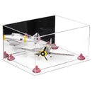 Acrylic Versatile Large Display Case 15.25 x 12 x 8 - Mirror  No Wall Mounts (A026/V12)