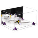 Acrylic Versatile Large Display Case 15.25 x 12 x 8 - Mirror  No Wall Mounts (A026/V12)