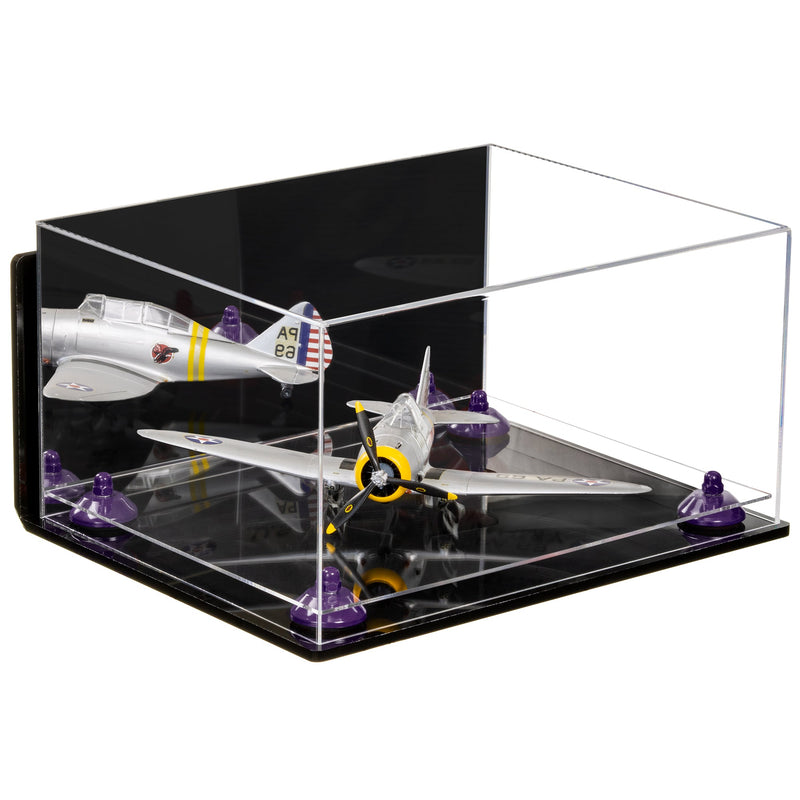 Acrylic Versatile Large Display Case 15.25 x 12 x 8 - Mirror Wall Mounts (A026/V12)