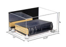 Book Display Case with Risers 15.25 X 12 X 8 - Mirror (A026/V12)