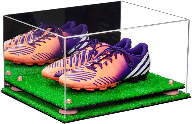 Acrylic Versatile Large Display Case 15.25 x 12 x 8 - Mirror  No Wall Mounts (A026/V12)