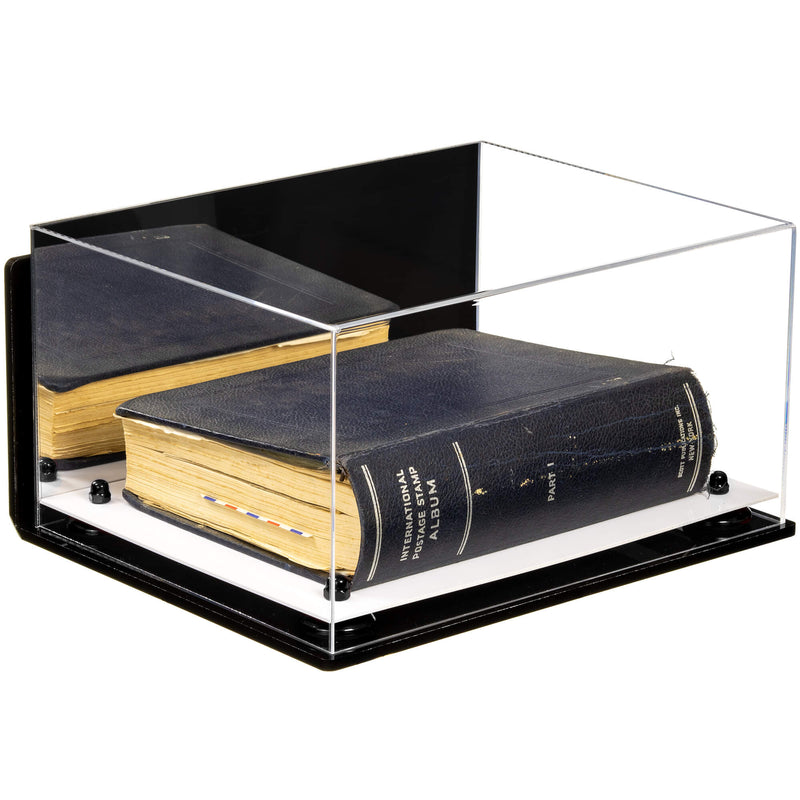 Acrylic Versatile Large Display Case 15.25 x 12 x 8 - Mirror Wall Mounts (A026/V12)