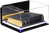 Book Display Case with Risers 15.25 X 12 X 8 - Mirror (A026/V12)