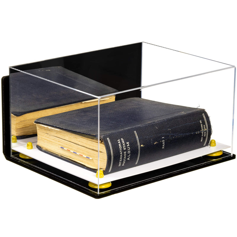 Acrylic Versatile Large Display Case 15.25 x 12 x 8 - Mirror Wall Mounts (A026/V12)