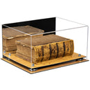 Book Display Case with Risers 15.25 X 12 X 8 - Mirror (A026/V12)