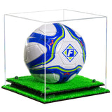 Acrylic Soccer Ball Display Case - Clear (B02/A027)