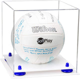 Acrylic Volleyball Display Case - Mirror No Wall Mounts (A027/B02)