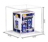 Acrylic Versatile Display Case 9.75 X 9.75 X 9.75 Clear (V02/A027)