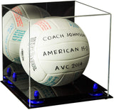 Acrylic Volleyball Display Case - Mirror No Wall Mounts (A027/B02)