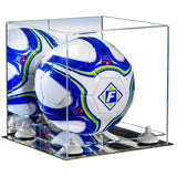 Acrylic Soccer Ball Display Case - Mirror (B02/A027)