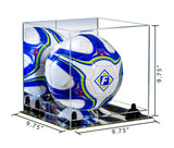 Acrylic Soccer Ball Display Case - Mirror (B02/A027)