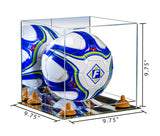 Acrylic Soccer Ball Display Case - Mirror (B02/A027)