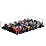 Pocket-Size Football Helmet Display with Black Base