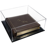 Clear Acrylic Photo Album Display Case 15 x 15 x 6 (A030A/BK07)